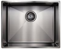 Мойка из нержавейки KAISER 530x430x200*2.0+1.2mm (воронёная сталь) /сифон