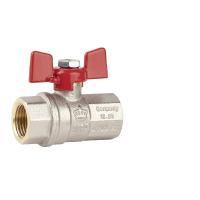 902 Кран KAISER 1/2" г/г бабочка супер - усиленный, латунь