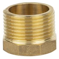 Футорка  1 х 1/2" (латунь)  Kaiser