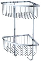 Полка двойная настенная угловая KAISER 