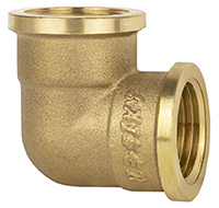Уголок  1/2" ВВ (латунь)  Kaiser