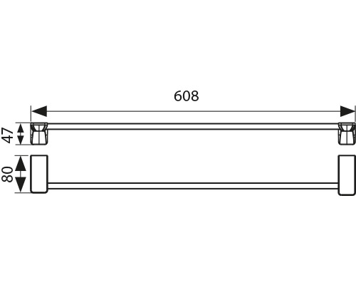 KH-4507 Держатель полотенца KAISER 