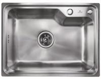Мойка из нержавейки KAISER 580x430x210*0,8mm (цвет покрытия: сталь) /сифон