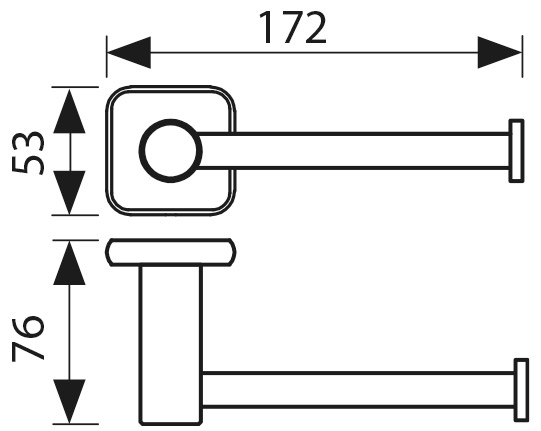 KH-1720 Держатель туалетной бумаги 