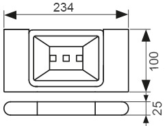 KH-2724 Держатель мыльницы KAISER 