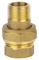 Американка  1/2" (латунь)  Kaiser