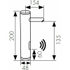 38511 Смеситель KAISER Sensor для раковины 