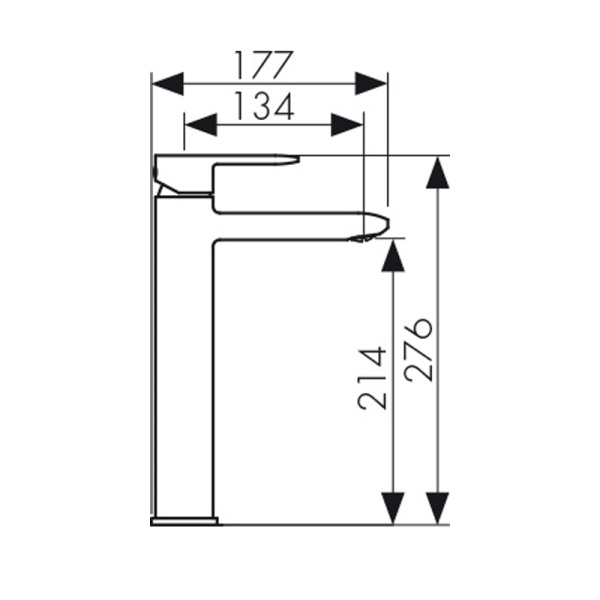62111 Смеситель KAISER Estilo для раковины 