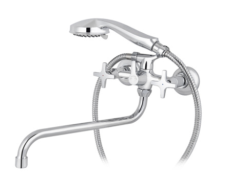 28155 Смеситель KAISER Crystal для ванны