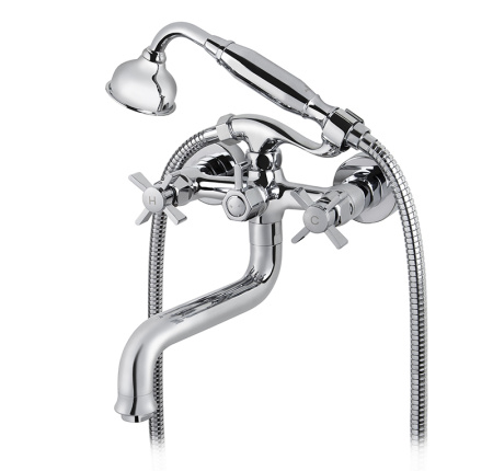 41022 Смеситель KAISER Cross для ванны