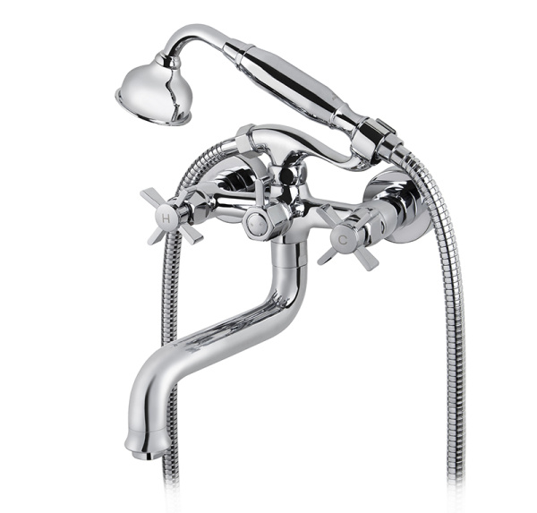 41022 Смеситель KAISER Cross для ванны