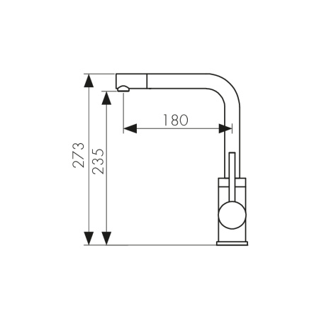 13144 Смеситель KAISER Teka для кухни 