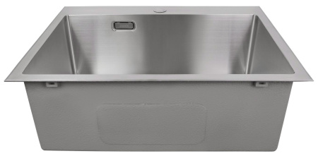 Мойка из нержавейки KAISER 600x450x200*3.0+1.2mm (цвет покрытия: сталь)/сифон