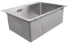 Мойка из нержавейки KAISER 600x450x200*3.0+1.2mm (цвет покрытия: сталь)/сифон