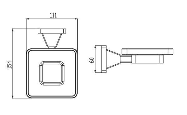 KH-1033 Держатель мыльницы KAISER 