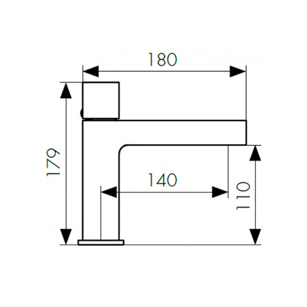 47511 Смеситель KAISER Forte для раковины 