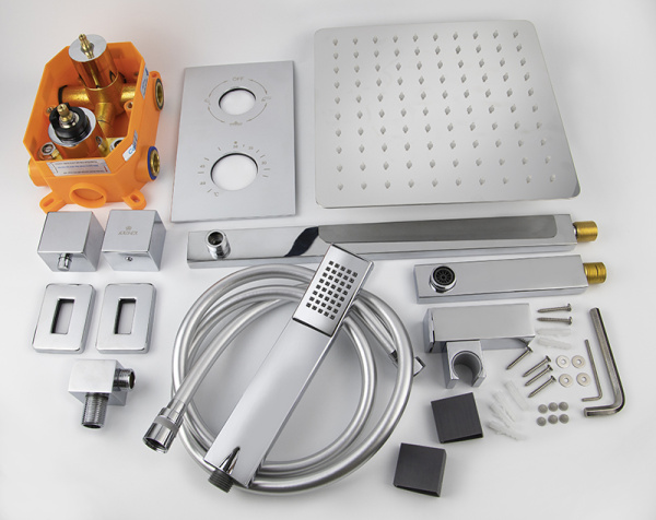 34577 Душевая система KAISER Sonat скрытого монтажа с термостатом