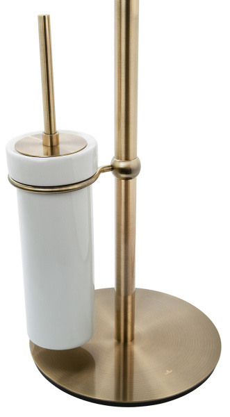 KH-4610 Напольный держатель для туалетной бумаги и ёршика KAISER 