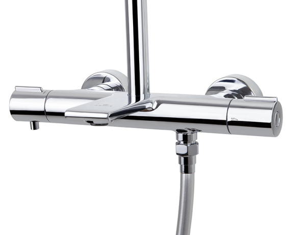 05382 Душевая система KAISER Serio с термостатом